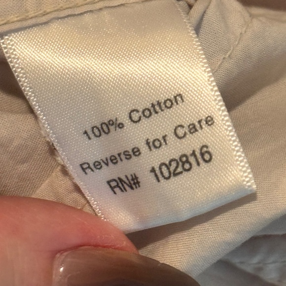 Woman's Beige Tunic, Size XL, Garnet Hill - Picture 8 of 10